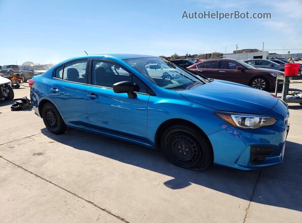4S3GKAB68K3616501 2019 SUBARU IMPREZA Blue Front right