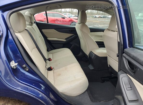4S3GKAB6XJ3621617 2018 SUBARU IMPREZA Синий Вид задних сидений