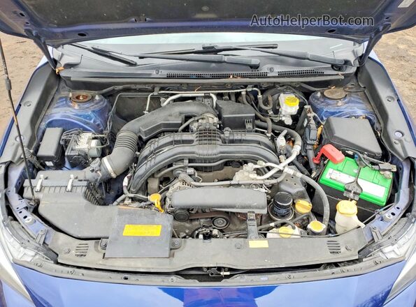 4S3GKAB6XJ3621617 2018 SUBARU IMPREZA Синий Вид задней части салона