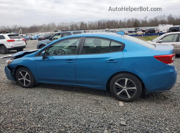 4S3GKAC68K3625391 2019 SUBARU IMPREZA Синий Задняя левая четверть