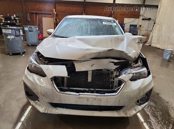 4S3GKAD64K3605248 2019 SUBARU IMPREZA Белый Вид спереди