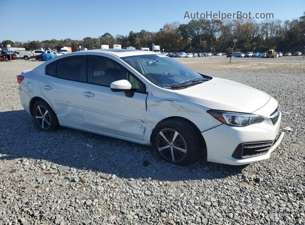 4S3GKAD69N3605315 2022 SUBARU IMPREZA Белый Передняя правая четверть