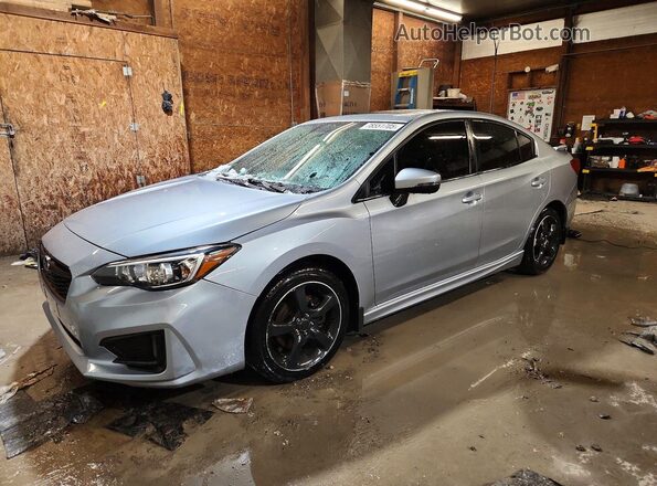 4S3GKAL62J1610265 2018 SUBARU IMPREZA Серебряный Передняя левая четверть