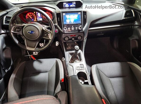 4S3GKAL62J1610265 2018 SUBARU IMPREZA Серебряный Вид панели приборов