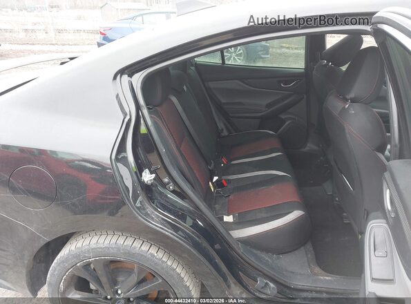 4S3GKAM62M3605638 2021 SUBARU IMPREZA Black VIN კოდის სტიკერის ხედი