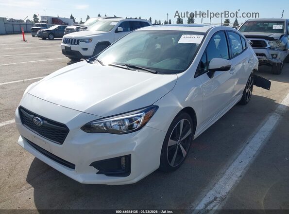 4S3GKAM65H3620835 2017 SUBARU IMPREZA White Vista tres cuartos delantera izquierda