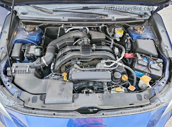 4S3GKAM67J3611477 2018 SUBARU IMPREZA Синий Вид задней части салона