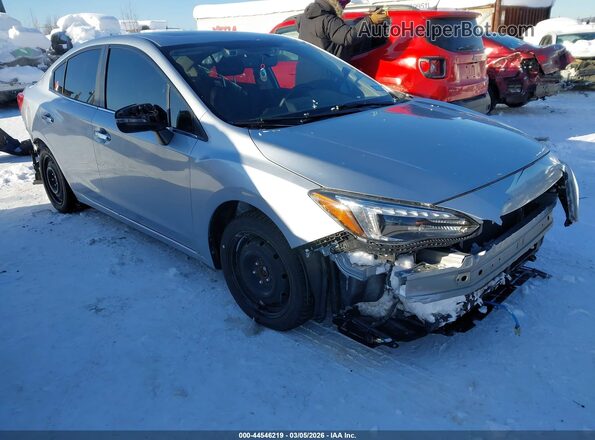 4S3GKAU64J3603871 2018 SUBARU IMPREZA Серебряный Передняя правая четверть