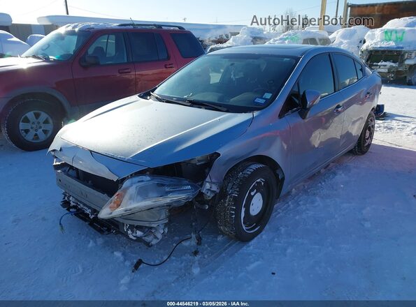 4S3GKAU64J3603871 2018 SUBARU IMPREZA Серебряный Передняя левая четверть