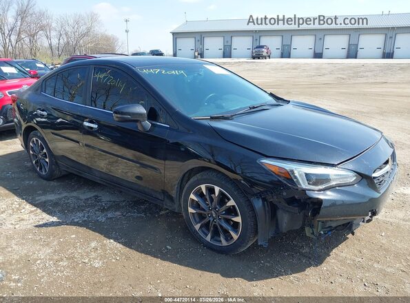 4S3GKAU64L3607549 2020 SUBARU IMPREZA Черный Передняя правая четверть