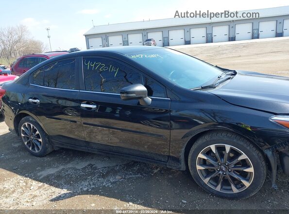 4S3GKAU64L3607549 2020 SUBARU IMPREZA Черный Вид задней части салона