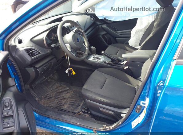 4S3GKAV65L3607171 2020 SUBARU IMPREZA Синий Вид салона спереди