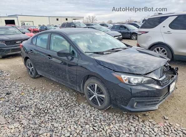 4S3GKAV68P3601810 2023 SUBARU IMPREZA Черный Передняя правая четверть