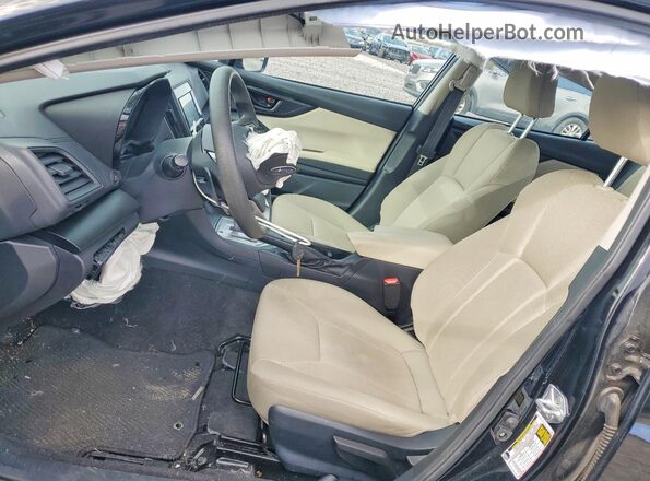 4S3GKAV68P3601810 2023 SUBARU IMPREZA Черный Вид салона спереди