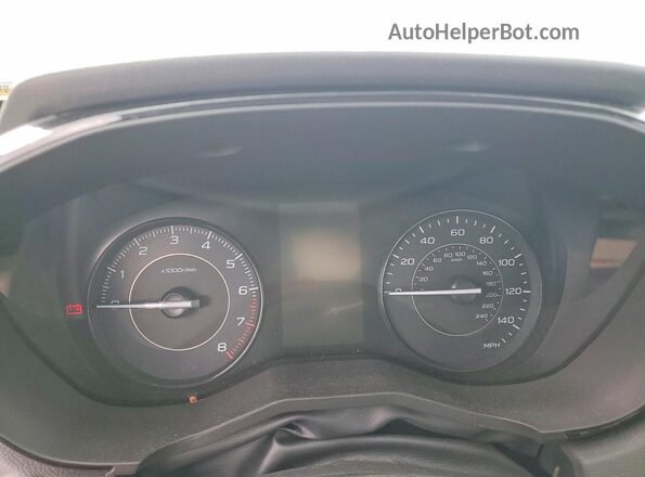 4S3GKAV68P3601810 2023 SUBARU IMPREZA Черный Вид щитка приборов