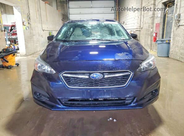 4S3GTAA61K1761471 2019 SUBARU IMPREZA Синий Вид спереди