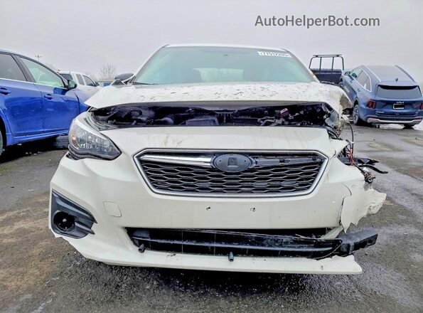 4S3GTAA64K3719476 2019 SUBARU IMPREZA White Vista frontal