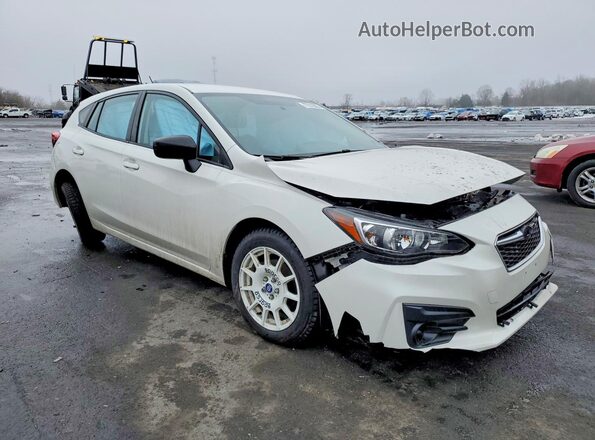 4S3GTAA64K3719476 2019 SUBARU IMPREZA White Delantero derecho