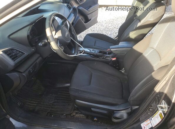 4S3GTAA64K3719980 2019 SUBARU IMPREZA Серый Вид салона спереди