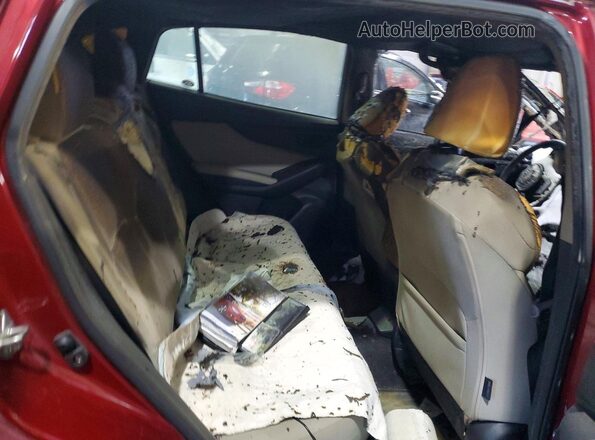4S3GTAA67H3744641 2017 SUBARU IMPREZA Красный Вид задних сидений