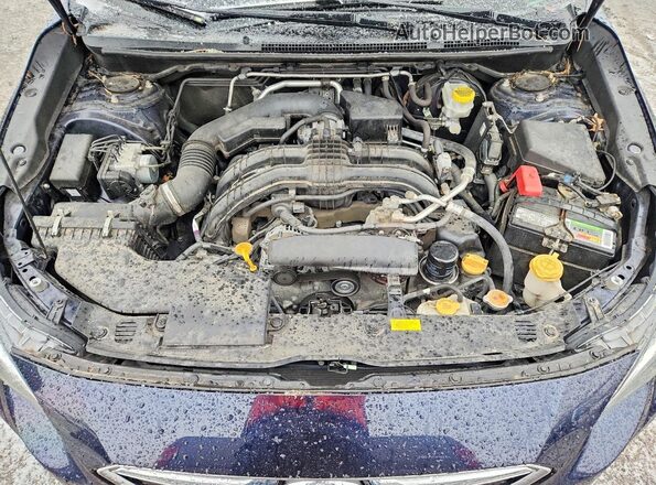 4S3GTAA67K3700307 2019 SUBARU IMPREZA Синий Вид задней части салона
