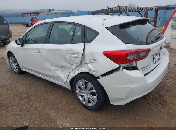 4S3GTAB63P3722066 2023 SUBARU IMPREZA Белый Задняя левая четверть