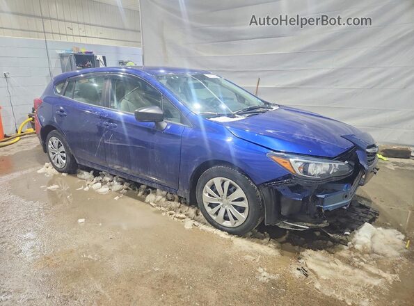 4S3GTAB66P3701907 2023 SUBARU IMPREZA Синий Передняя правая четверть