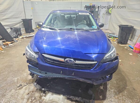 4S3GTAB66P3701907 2023 SUBARU IMPREZA Синий Вид спереди
