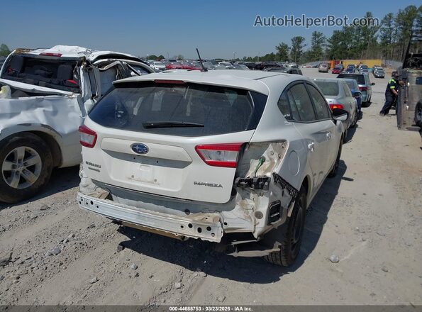 4S3GTAB68K3756061 2019 SUBARU IMPREZA Белый Задняя правая четверть