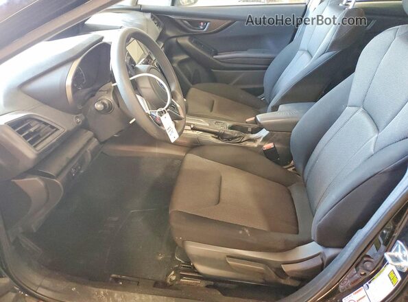 4S3GTAC60K3749037 2019 SUBARU IMPREZA Черный Вид салона спереди