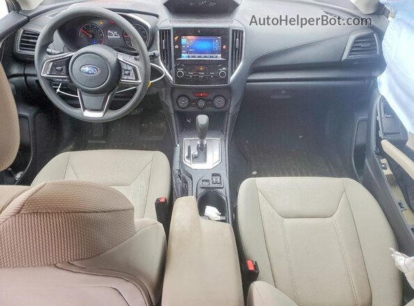 4S3GTAC61K3713518 2019 SUBARU IMPREZA Maroon Vista del salpicadero
