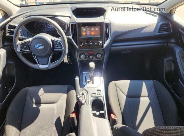 4S3GTAC61K3753758 2019 SUBARU IMPREZA Gray Вид панелі приладів