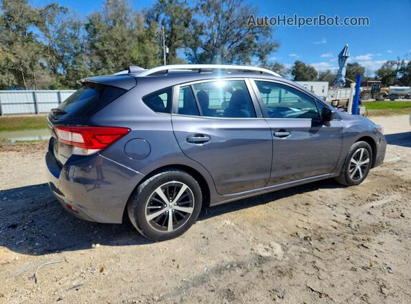 4S3GTAC61K3753758 2019 SUBARU IMPREZA Gray Задня права чверть