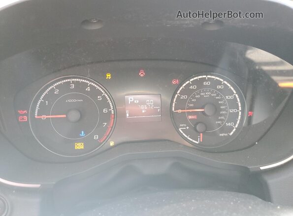 4S3GTAC64K3750885 2019 SUBARU IMPREZA Серебряный Вид щитка приборов