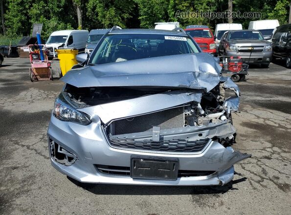 4S3GTAC64K3750885 2019 SUBARU IMPREZA Серебряный Вид спереди