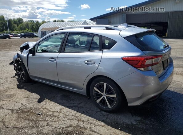 4S3GTAC64K3750885 2019 SUBARU IMPREZA Серебряный Задняя левая четверть