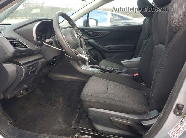4S3GTAD60K3751109 2019 SUBARU IMPREZA Silver Front interior view