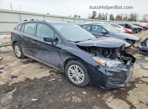 4S3GTAD62H3734112 2017 SUBARU IMPREZA Черный Передняя правая четверть