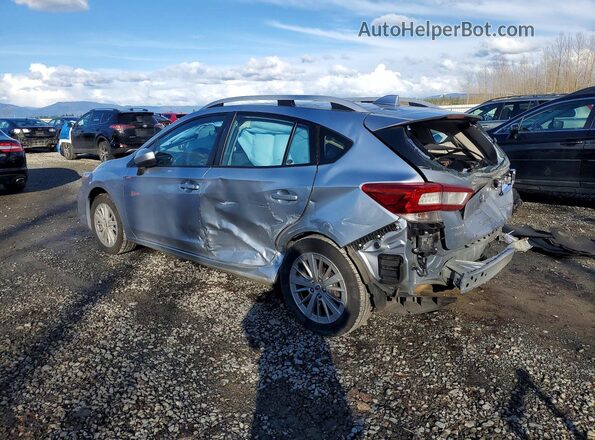 4S3GTAD65J3742257 2018 SUBARU IMPREZA Серебряный Задняя левая четверть