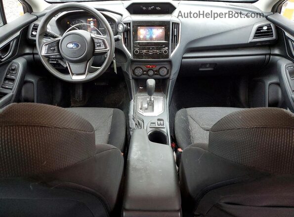 4S3GTAD67K3758820 2019 SUBARU IMPREZA Charcoal Dashboard view