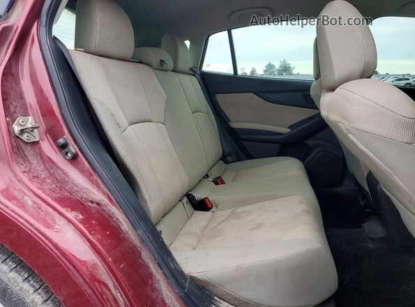 4S3GTAD6XJ3733165 2018 SUBARU IMPREZA Красный Вид задних сидений