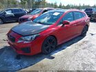 2018 Subaru Impreza 2.0i Sport Красный vin: 4S3GTAL69J1721571