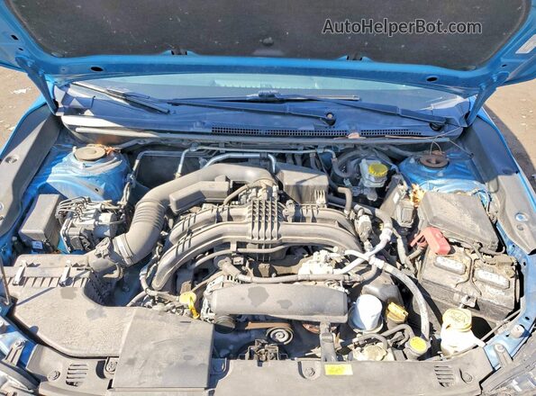 4S3GTAM62K3751032 2019 SUBARU IMPREZA Blue Vista interior trasera