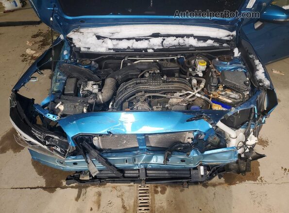 4S3GTAM63K3714667 2019 SUBARU IMPREZA Blue Widok wnętrza z tyłu