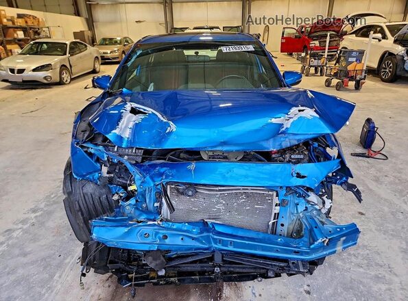 4S3GTAM68M3711525 2021 SUBARU IMPREZA Blue Դիմացի տեսք