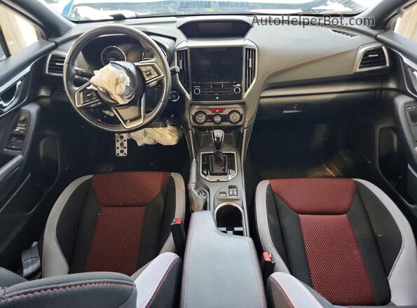4S3GTAM68M3711525 2021 SUBARU IMPREZA Blue Առջևի վահանակի տեսք