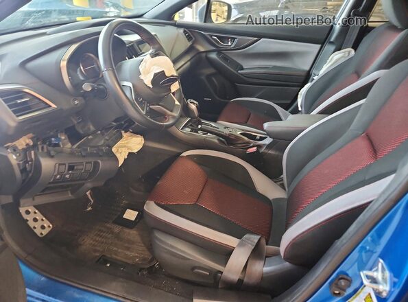 4S3GTAM68M3711525 2021 SUBARU IMPREZA Blue Սալոնի դիմացի տեսք