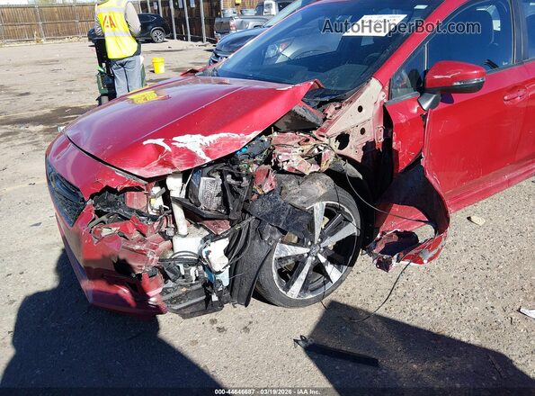 4S3GTAM69K3736477 2019 SUBARU IMPREZA Красный Вид спереди