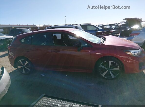 4S3GTAM69K3736477 2019 SUBARU IMPREZA Красный Панорамный вид салона 360°