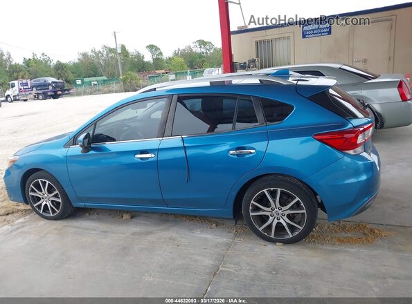 4S3GTAS66K3733488 2019 SUBARU IMPREZA Синий Панорамный вид салона 360°